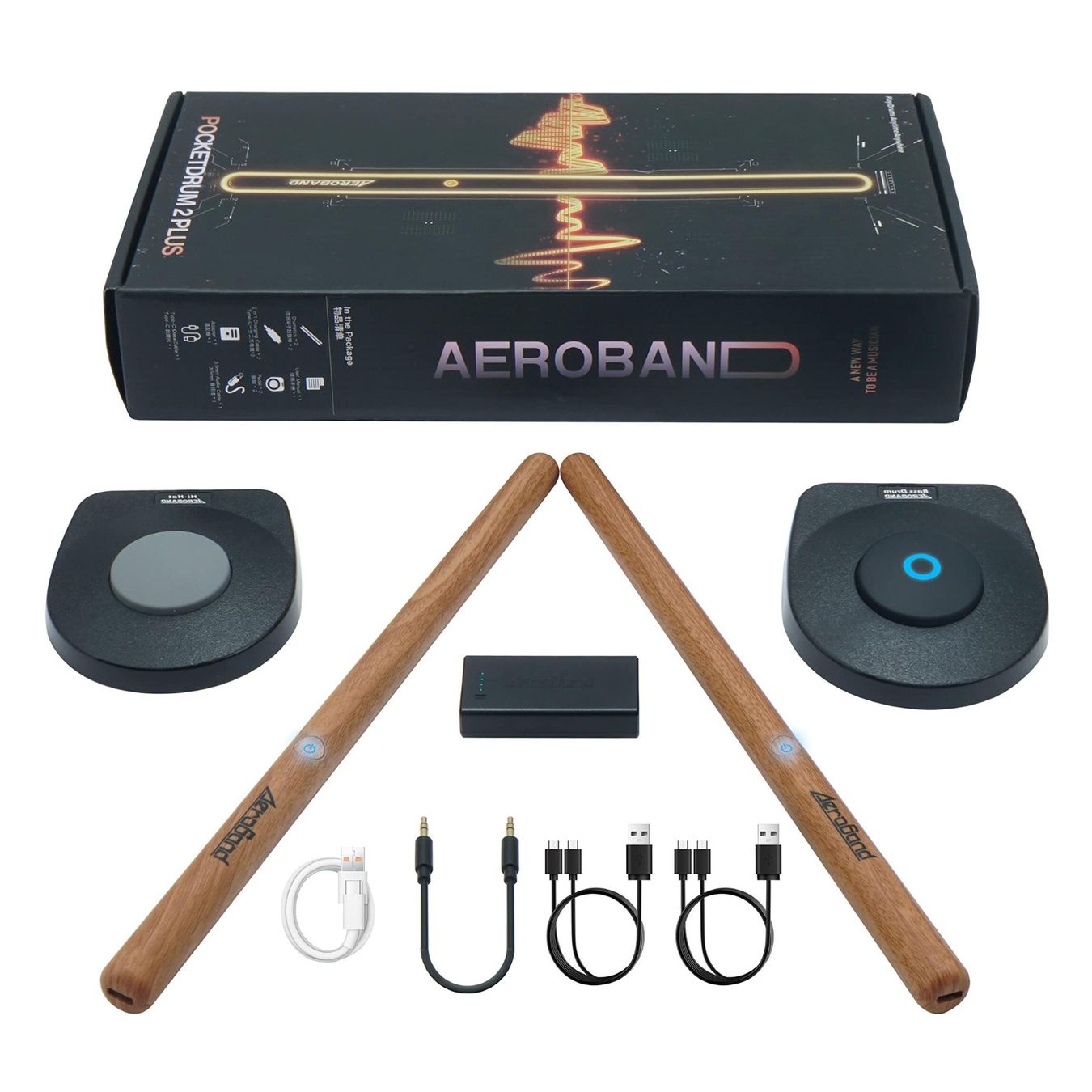 Musikinstrumente: POCKETDRUM + Bag – Gebraucht aus Perrefitte von rog_x8kc
