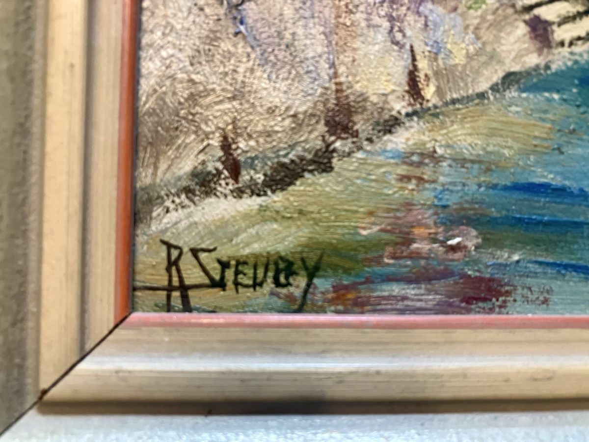 Tableaux: Tableau, huile, gemälde de R Steuby – D'occasion à Puidoux par lemacos 3