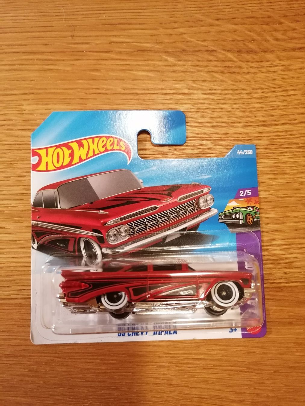Hot Wheels Modellini d'auto: Hot wheels '59 Chevy Impala, rot, Neu – Nuovo e nell'imballaggio originale da Marbach LU venduto da JeFoPa