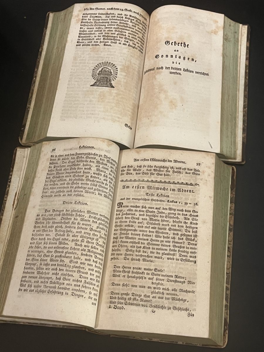 Livres: 2 Antike Bücher 1792 – D'occasion à Wiesenberg par swissantik 5