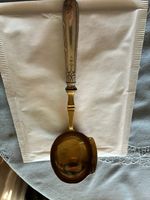 cuillère à sauce manche argent fourré 950