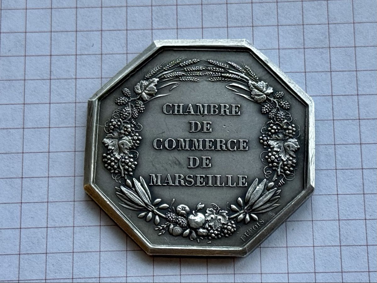 Medaglie: Chambre de Commerce Marseille  – Usato da Zürich venduto da daki81 1