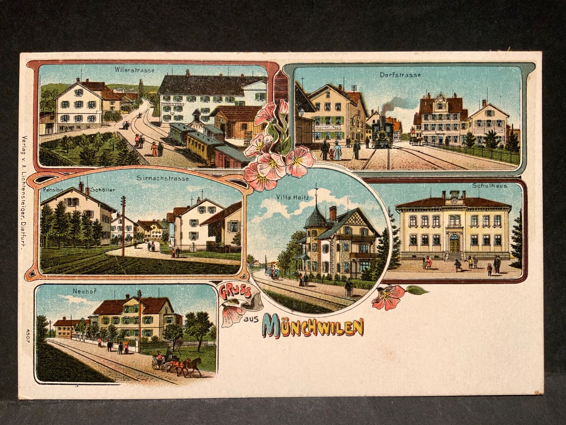 Cartoline postali: AK Münchwilen – Usato da Wila venduto da 7churfirsten
