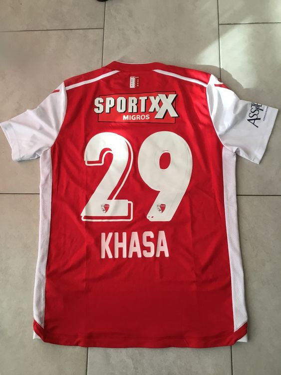 Maillots de corps & Pantalons: Trikot Maillot Maglia FC SION Jared KHASA – D'occasion à Vétroz par Moulb7 2