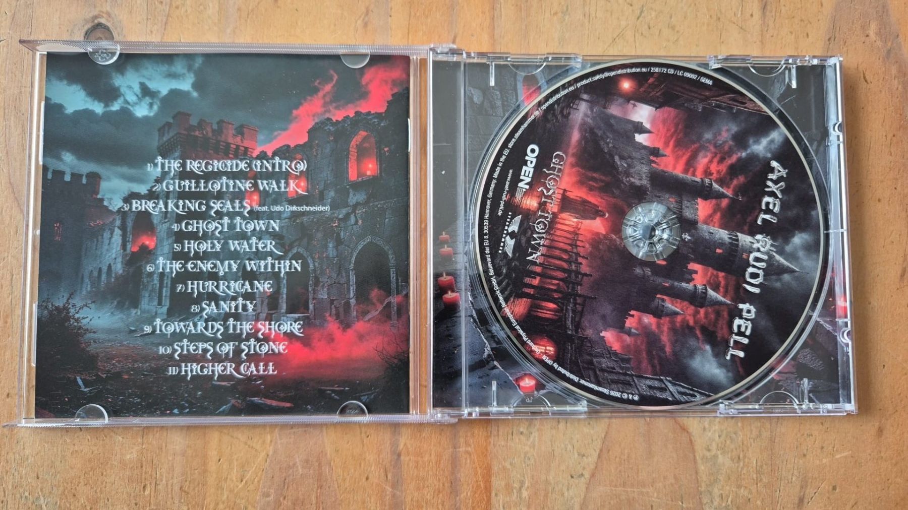 CD: AXEL RUDI PELL - GHOST TOWN - NEUE CD – Usato da Basel venduto da Patiscat 3