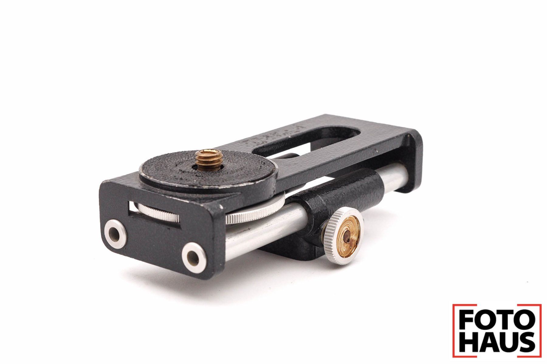 Novoflex Treppiedi & Teste: Novoflex Einstellschlitten Tripod Castel Macro – Usato da Basel venduto da FotohausBasel 1