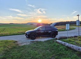 Hyundai Tucson alles in schwarz