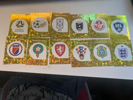 WM PANINI STICKER 2026 WM LOGOS
