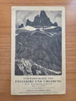 Exkursionskarte Engelberg Umgebung Robert Hess 1930