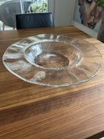 Glasi Hergiswil Glasschale, Schweiz, Handarbeit, Neuwertig