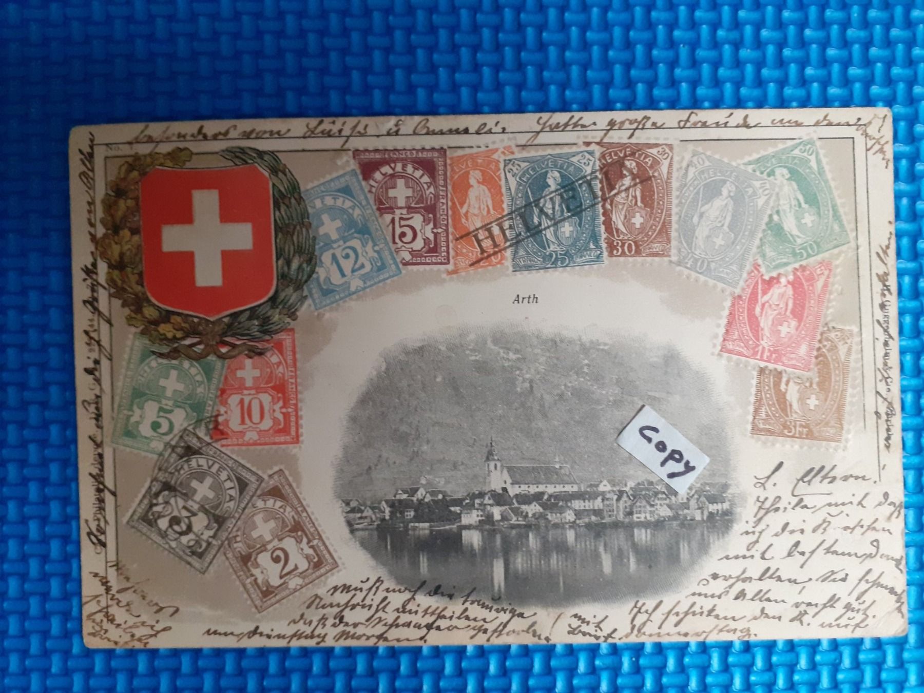 Ansichtskarten: ARTH Schwyz AK um 1905 – Gebraucht aus Küssnacht am Rigi von cartolina-1