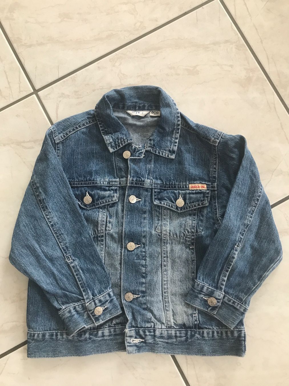 Giacche: Jeansjacke Grösse 110 – Usato da St.Pantaleon venduto da frodobi