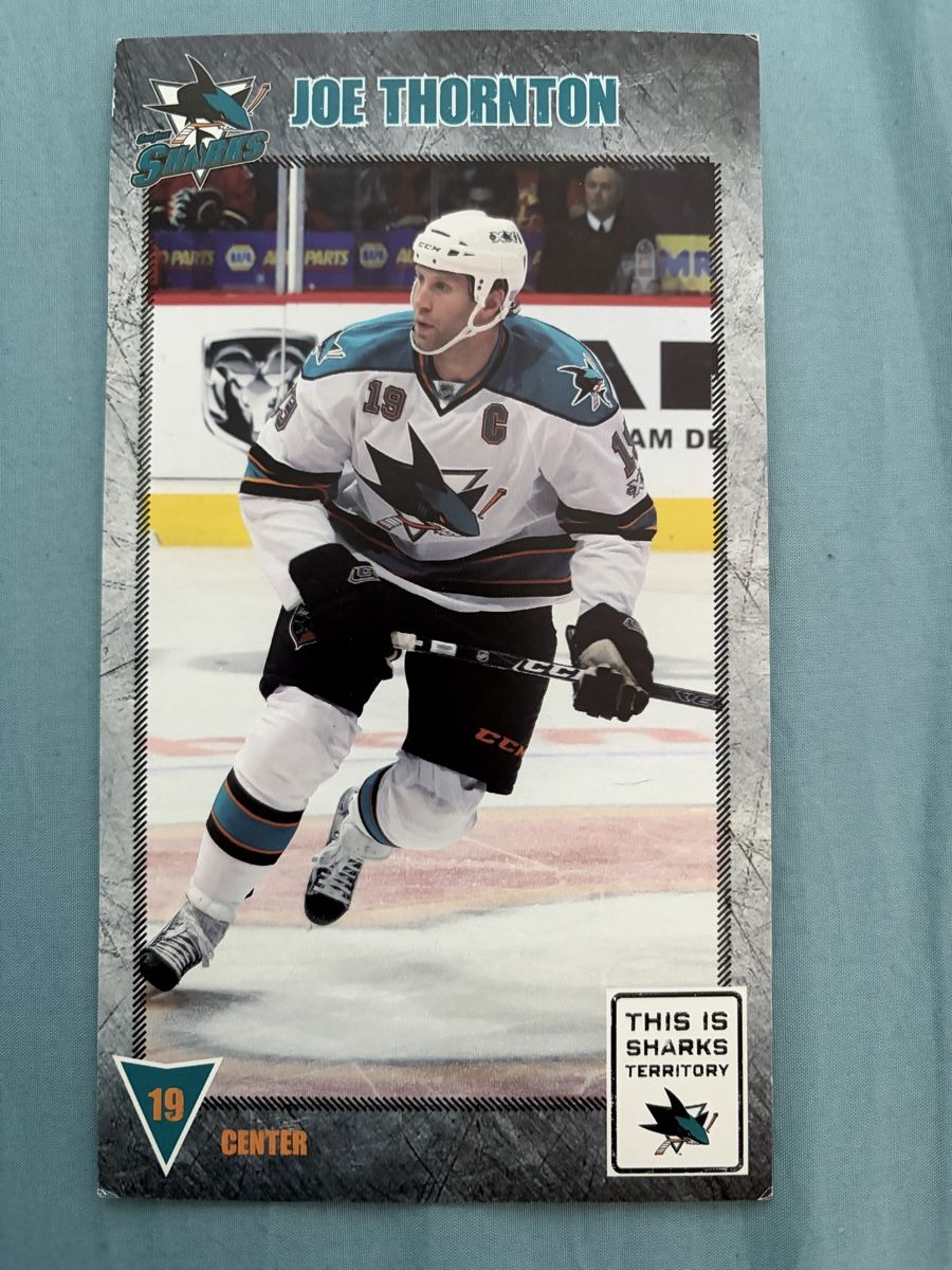 Autogramme: Joe Thornton NHL HCD Autogrammkarte – Gebraucht aus Meierskappel von Cc19