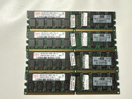 16GB (4x4GB 2Rx4 PC2-5300P-555-12)