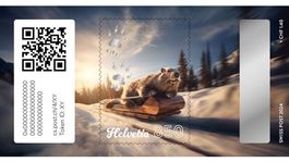 Swiss Crypto Stamp 4.0 MARMI Basic ID 15 (Schlitteln)