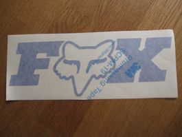 FOX  Aufkleber  Top Angebot