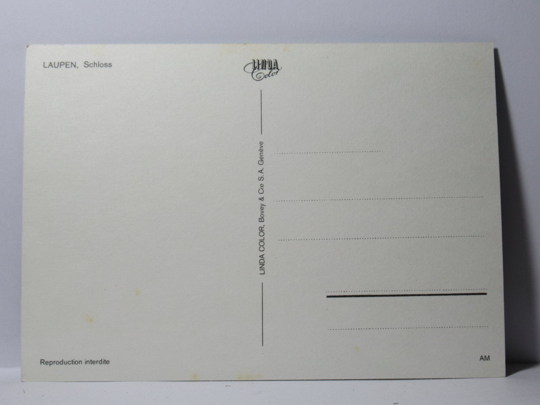 Cartoline postali: Laupen , Schloss – Nuovo (secondo la descrizione) da Grenchen venduto da Bluemchen1900 1