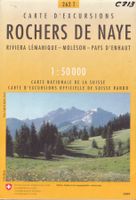 Carte topographique - 262T - RochersdeNaye - 50'000 - 2007