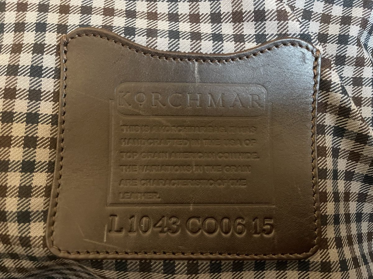Borse: Weekender aus Leder von KORCHMAR – Usato da Eschenbach SG venduto da Patri84 3