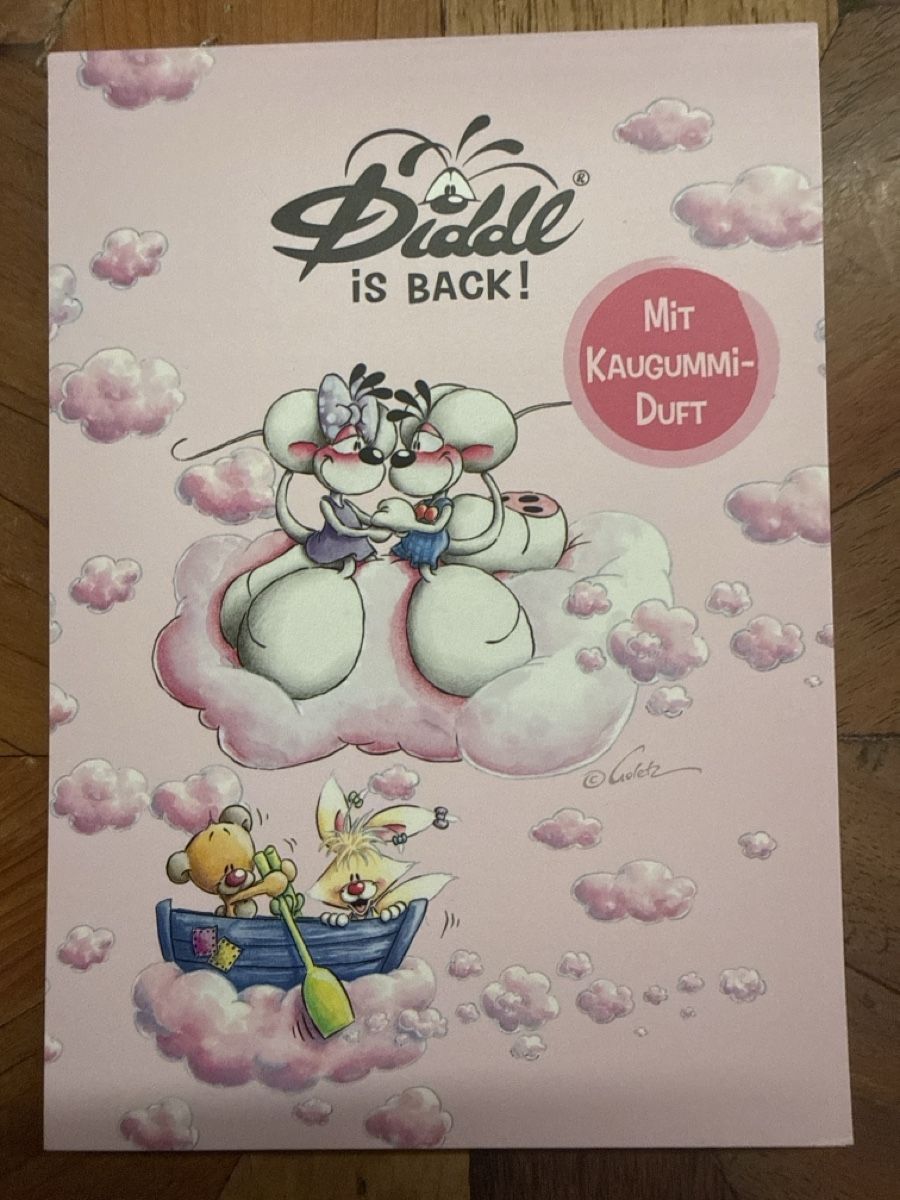 Schreibblöcke: Diddl is back Duftblatt  – Neu (gemäss Beschreibung) aus Baar von jerry1991