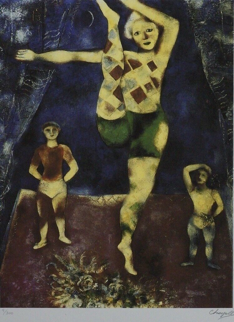 Poster & Bilder: MARC CHAGALL LITHOGRAPHIE – Gebraucht aus Gersau von kunst-online
