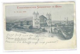 8.7.1899 Punkt-Litho Nahbild EIDGENÖSSISCHES SÄNGERFEST Bern