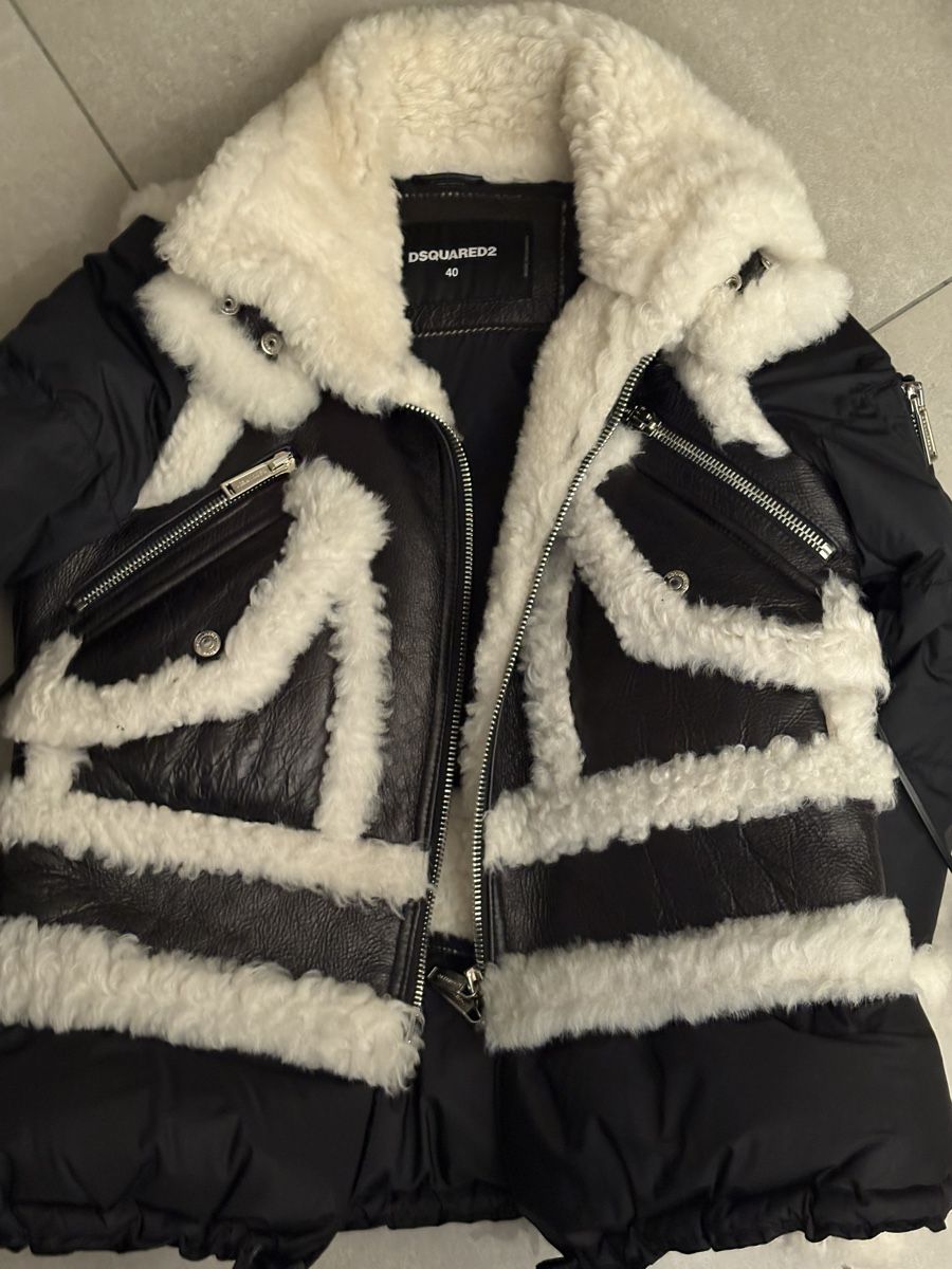 Dsquared2 Giacche: Dsquared Mouton Daunenjacke – Usato da Zunzgen venduto da mel_y6w2