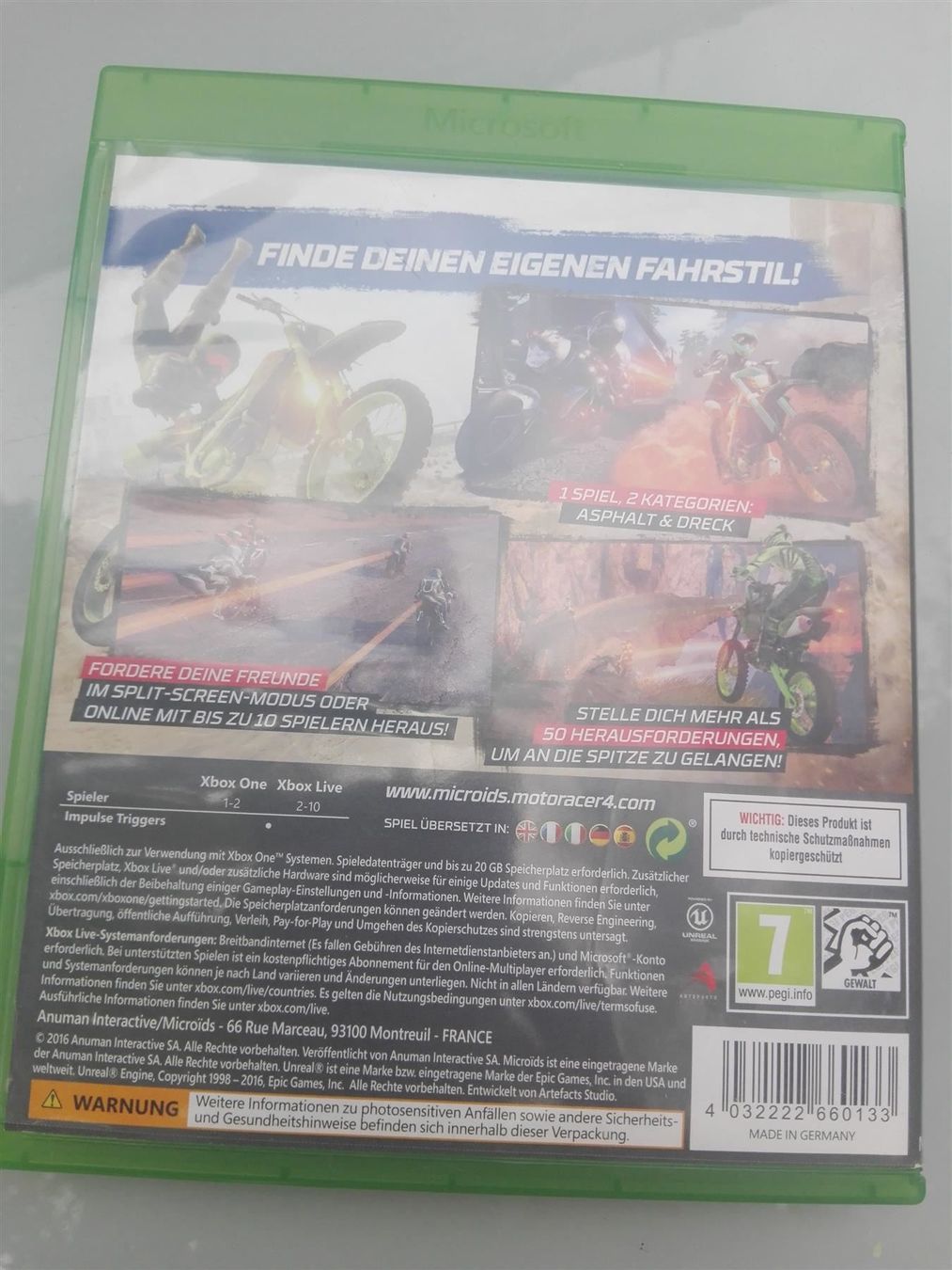 Microsoft Giochi: MR4 Motoracer      (XBox One) – Usato da St.Galllen venduto da elkaphone 3