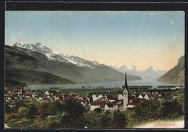 AK Wallenstadt, Teilansicht, 1910