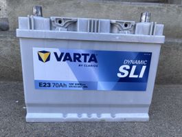 Varta E23 Dynamic SLI Batterie 70Ah 12V guter Zustand