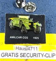 AMILCAR CGS 1925 OLDI AUTO PIN GLASIERT mit SECURITY-CLIP