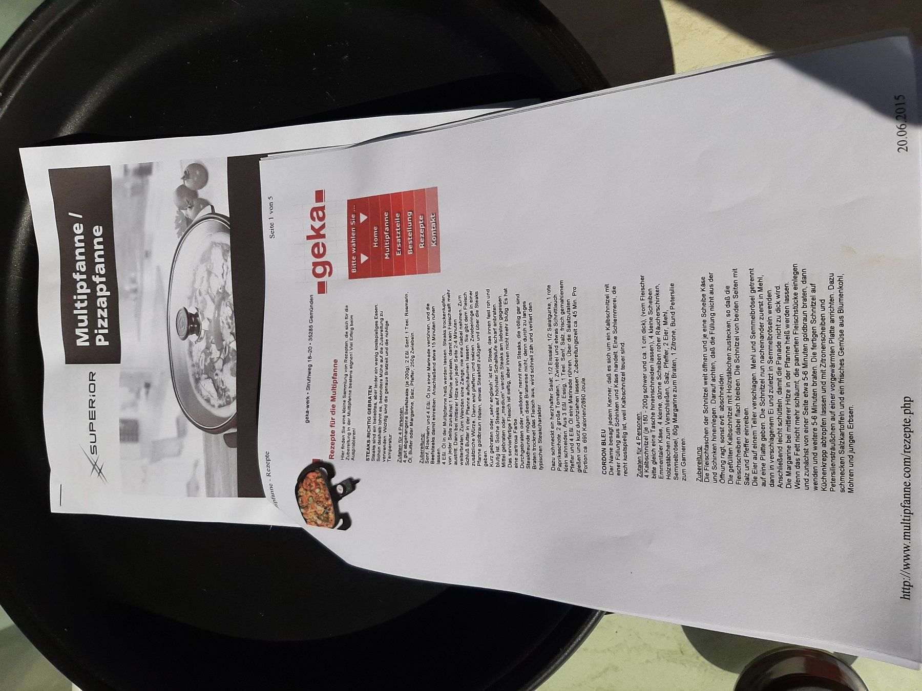 Padelle: Multi- / Pizza-Pfanne – Usato da Auw venduto da fjnunplugged 3