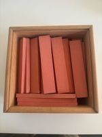 Kapla wooden blocks pink
