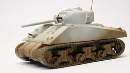 e55 Airfix HO M4 Sherman Mk I Panzer Verschneit