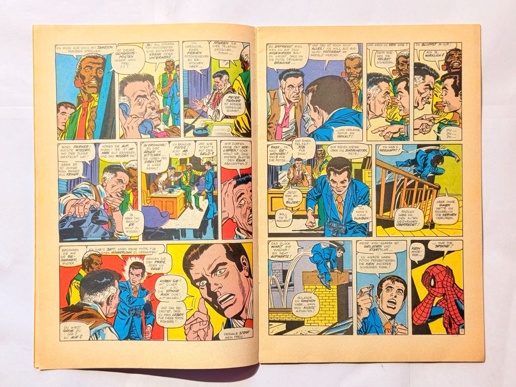 Fumetti: Die Spinne Marvel Comic Williams Nr. 100 - Chaos im Knast! – Usato da Zuerich venduto da SonderArt-Wertgut 4