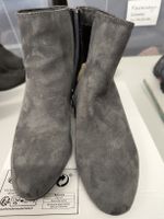 Graue Wildleder-Stiefeletten von Jenny Fairy Gr.38 Top!