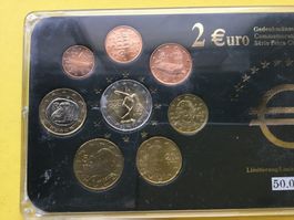Euro Gedenkmünzsatz Griechland 2004 NEU (kratz auf Kunstst.