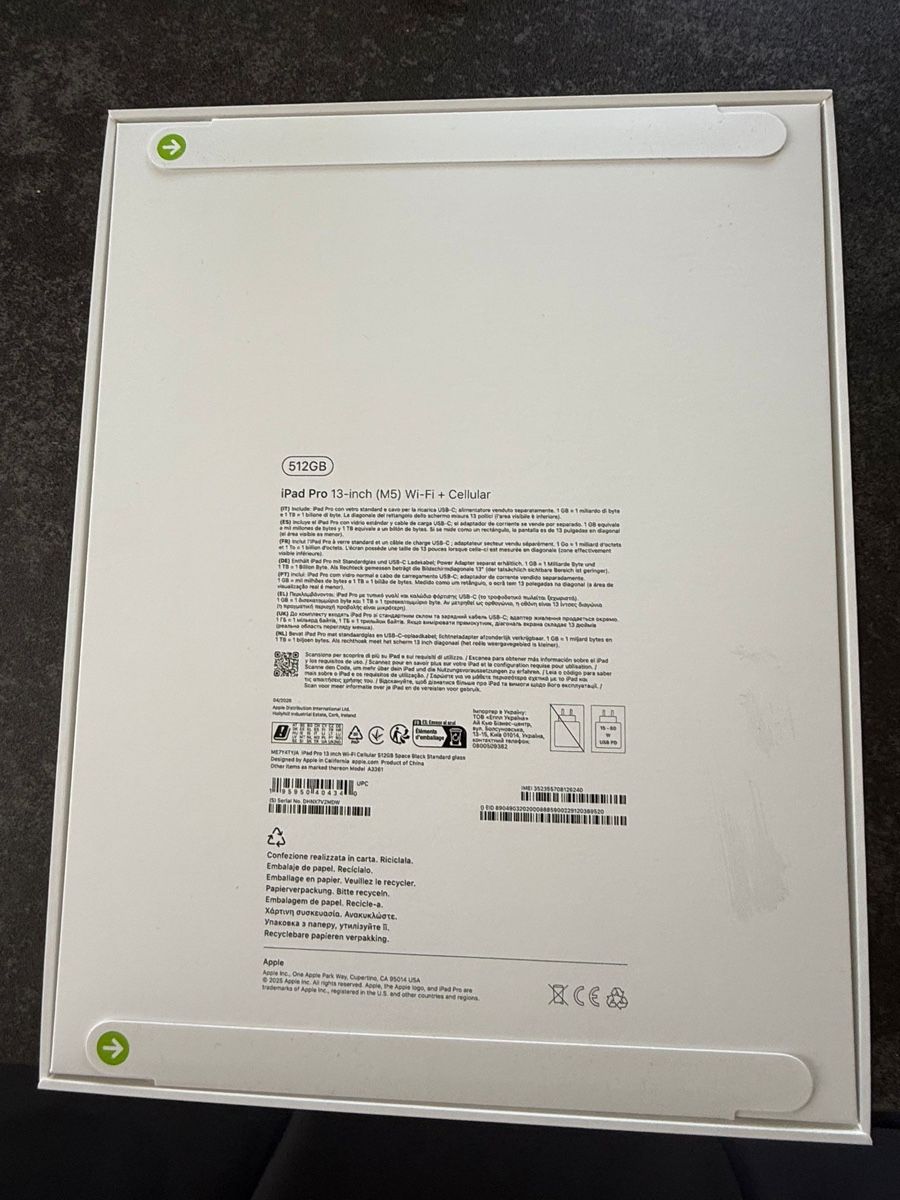 Apple Tablettes PC: Appel ipad  pro 13 (M5) 2025 – Neuf (Voir description) à Studen BE par FLURIBOY1 2