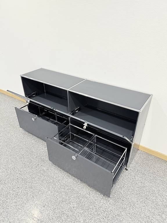 Regale: USM Haller Sideboard Anthrazit – Gebraucht aus Glattbrugg von q-aderdesign 1
