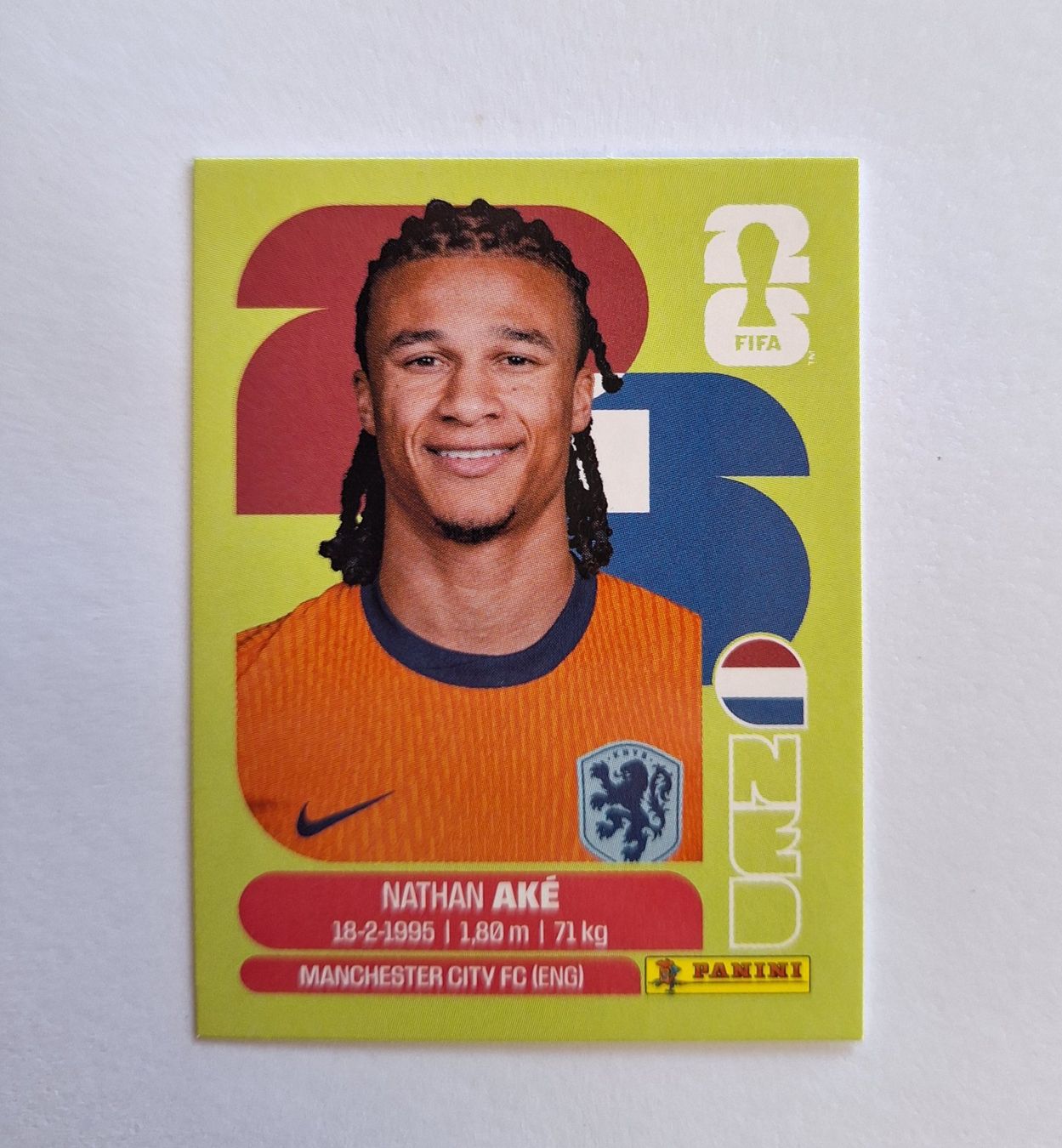 Panini Carte collezionabili: Panini Nathan Aké NED 7 – Nuovo (secondo la descrizione) da Romanens venduto da Crocette