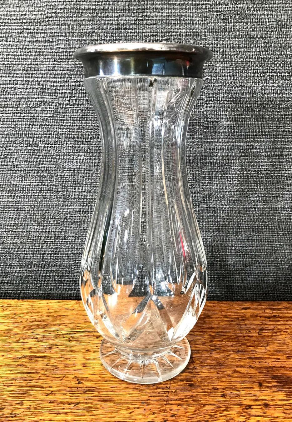 Vasi & Recipienti: Vase Silber Kristall WTB 835 – Usato da Laufenburg venduto da industrial-silence