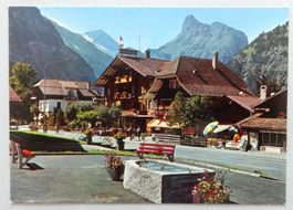 Dorfbrunnen in Kandersteg