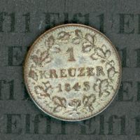 DEBAK___1.00 1843 ss-vz 1 Kreuzer
