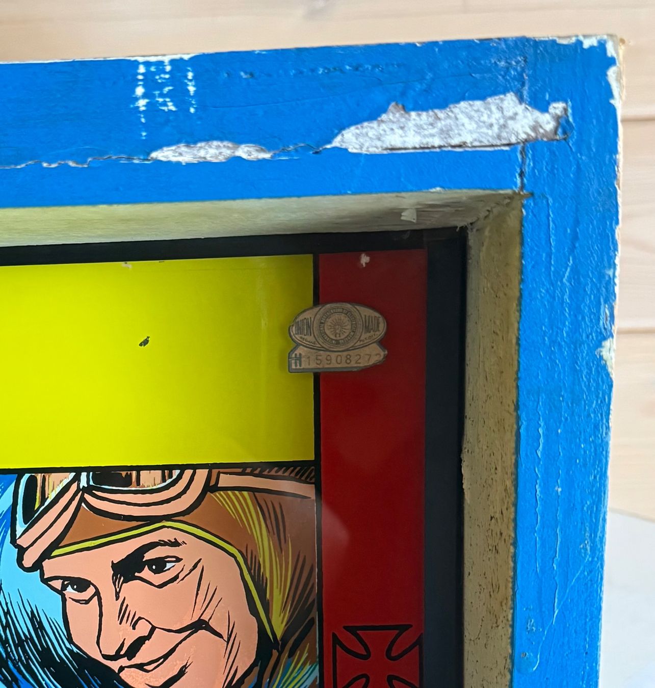 Flipper: Flipper Blue Max von Chicago Coin Machine Co. 1975 – Usato da Allschwil venduto da mapetitemaison 2