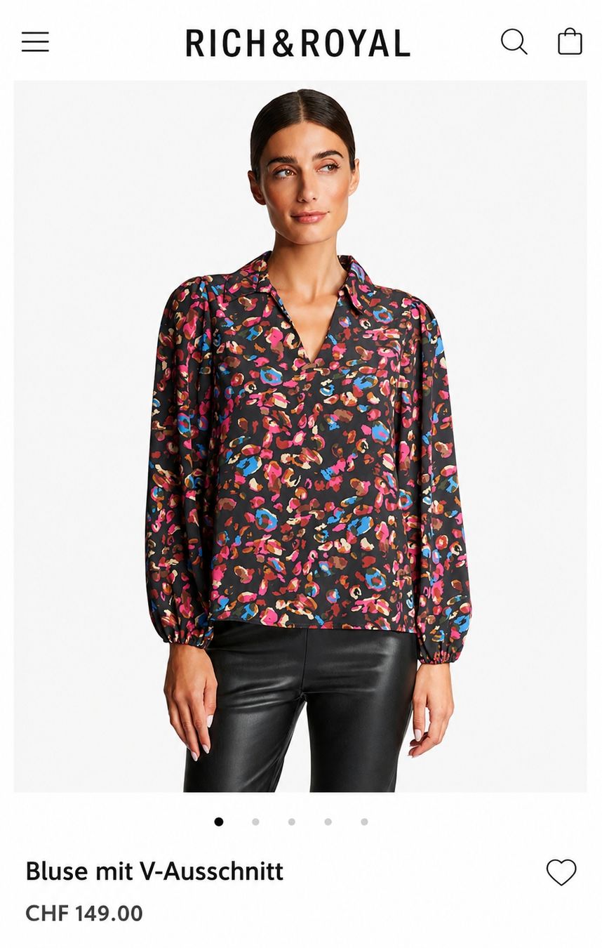 Rich & Royal Camicette: Rich&Royal Bluse Gr. 40 – Nuovo (secondo la descrizione) da Zürich venduto da Kris8050 1