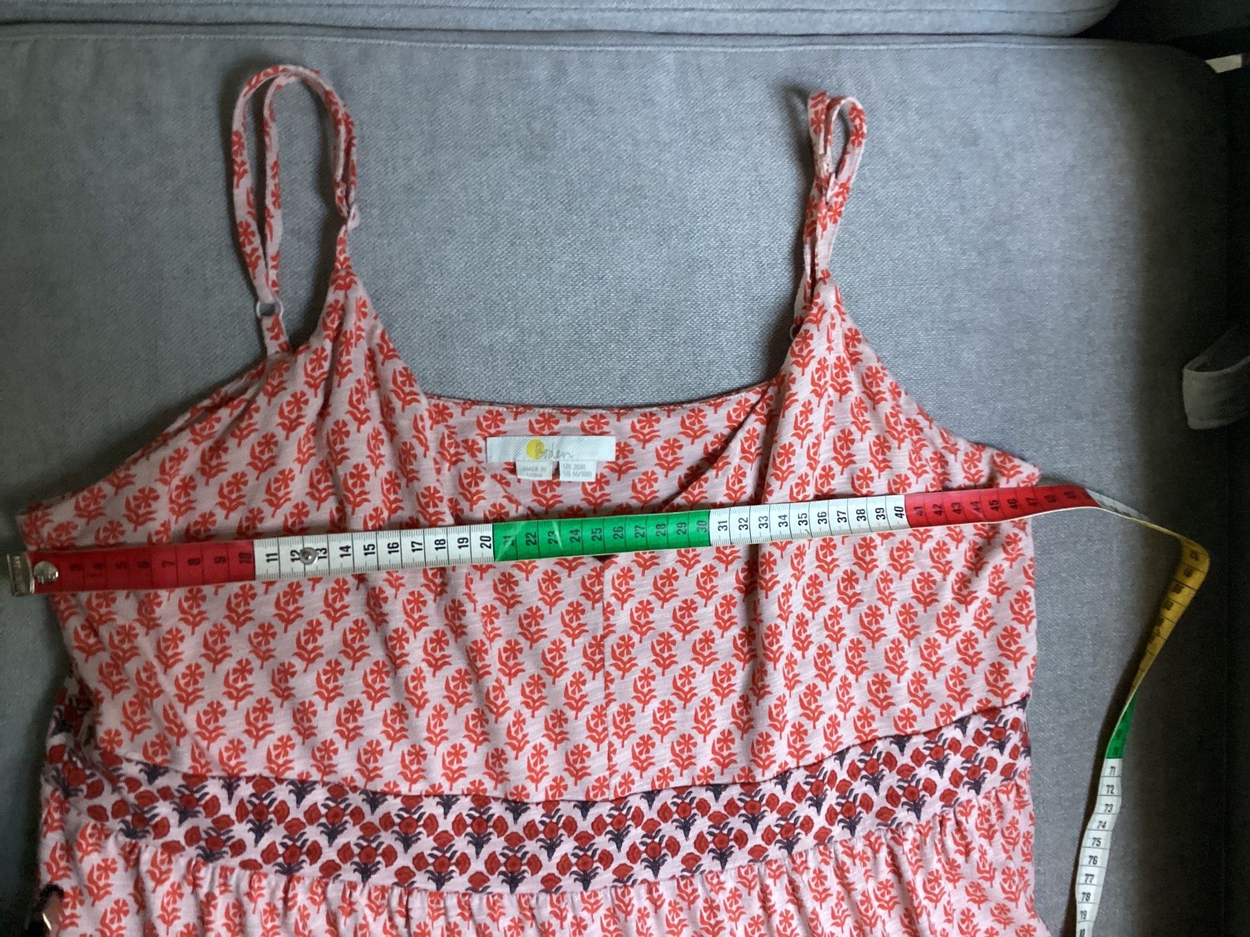 Vestiti: BODEN Kleid Maxikleid  Grösse 46 gemustert – Usato da Homberg b. Thun venduto da Homata 6