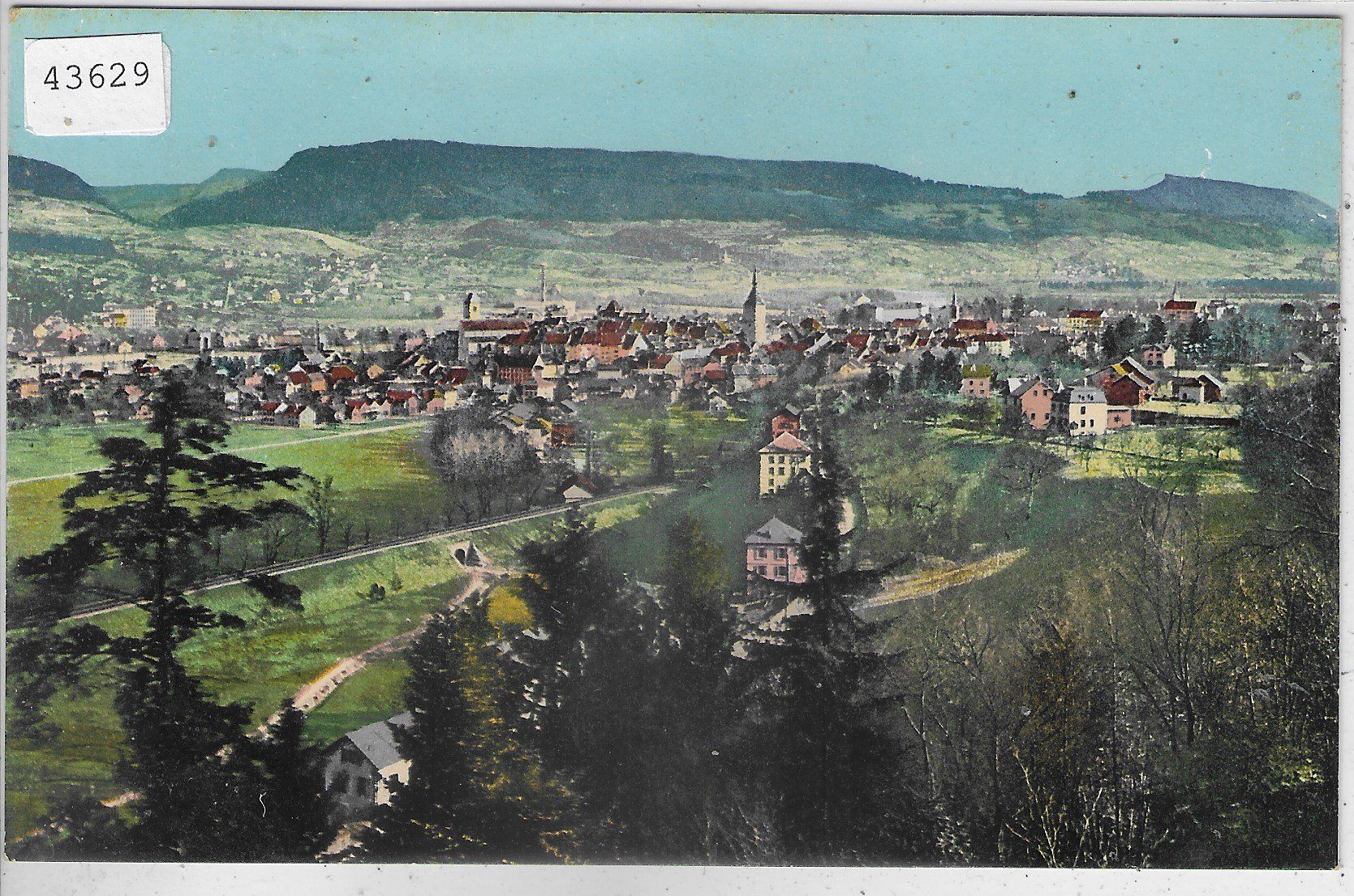 Cartoline postali: Aarau - Generalansicht - Litho – Usato da Ettingen venduto da Kartenplanet