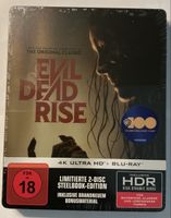 Evil Dead Rise 4K Steelbook Neu OVP