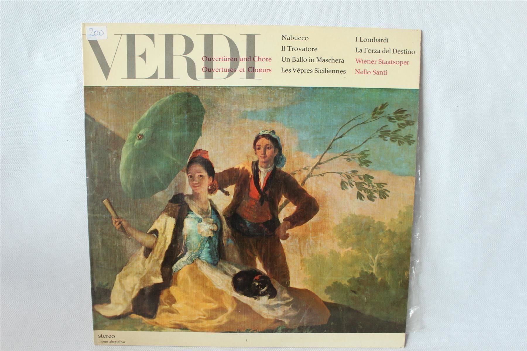 CD: VERDI: Ouvertüren und Chöre – Usato da Bern venduto da kultiges 1