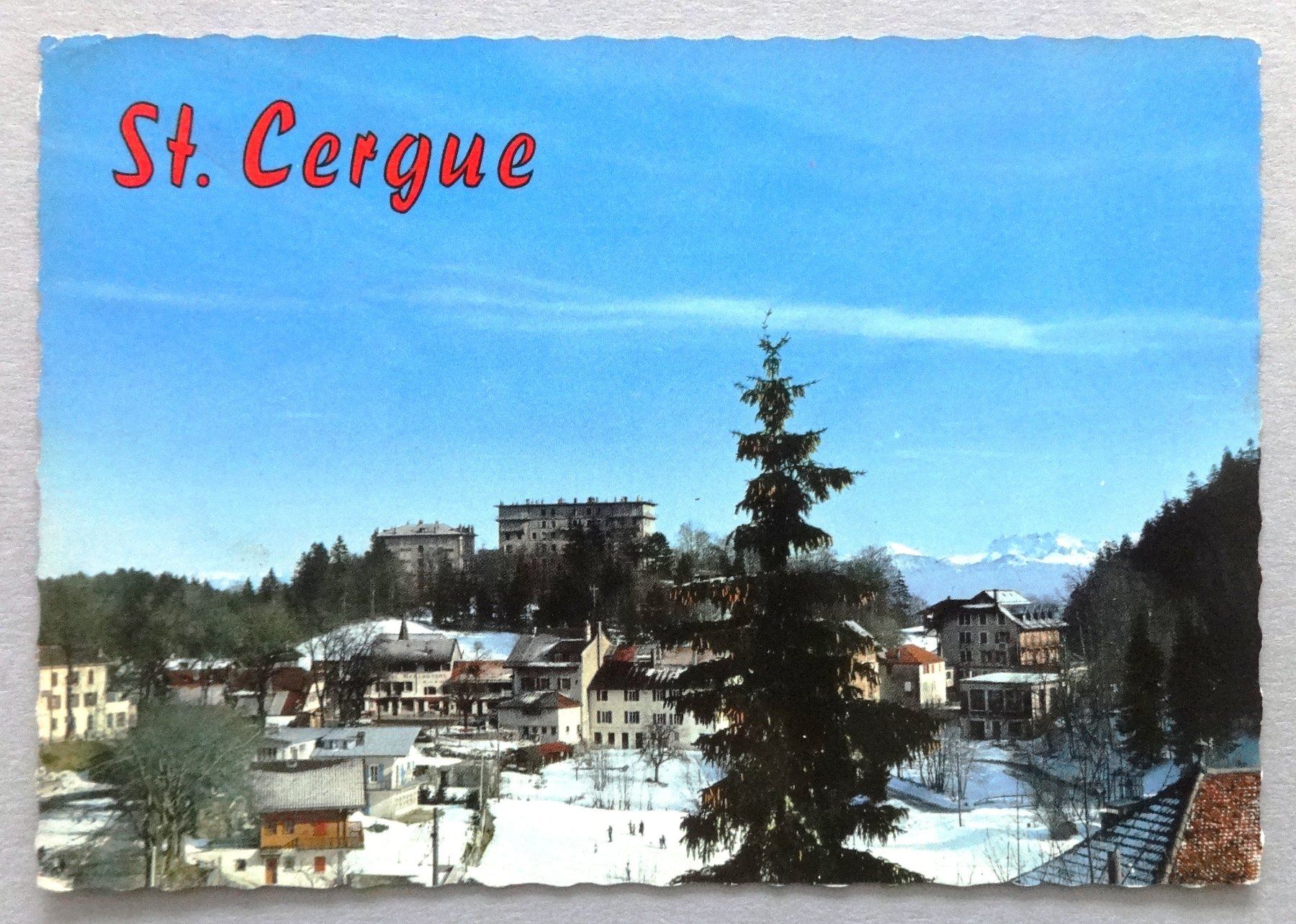 Cartoline postali: St. Cergue et les Dents du Midi – Usato da Fétigny venduto da Billy2miny